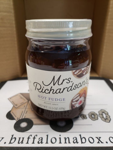 Mrs Richardsons Topping- Hot Fudge (16oz) Glass