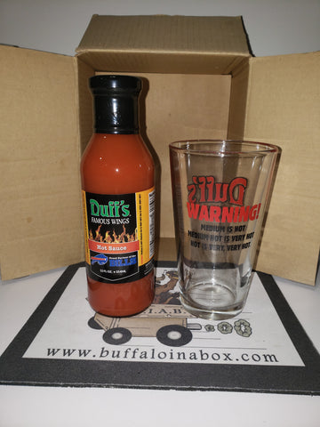 Duff's Famous Buffalo Wings -Pint Glass (16oz)