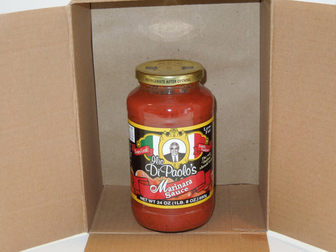 Ilio DiPaolo's Marinara Sauce (24 oz) Glass