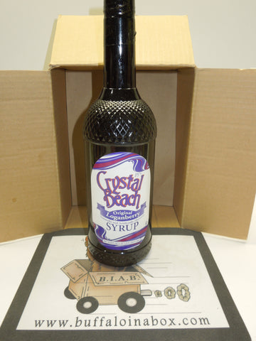 Crystal Beach Loganberry Syrup (1 Liter) Plastic