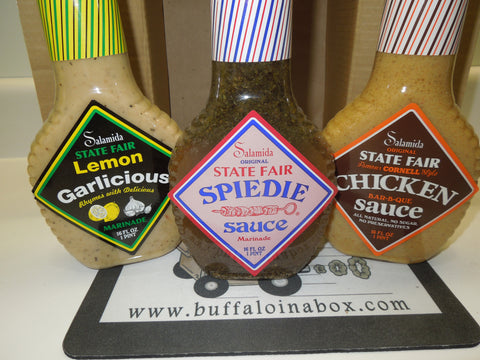 The Big Sauce TRIO - Salamida State Fair Marinades & Sauces