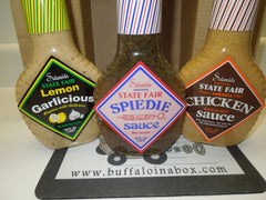 The Big Sauce TRIO - Salamida State Fair Marinades & Sauces - militic.top: Buffalo, NY Food Shipped