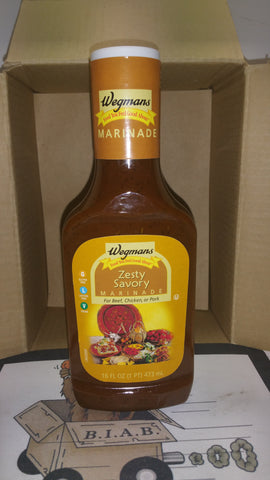 Wegmans Marinade -Zesty Savory (16oz) Squeeze