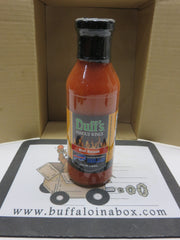 Duff's Famous Wings -Hot Sauce (12oz) Glass - militic.top: Buffalo, NY Food Shipped