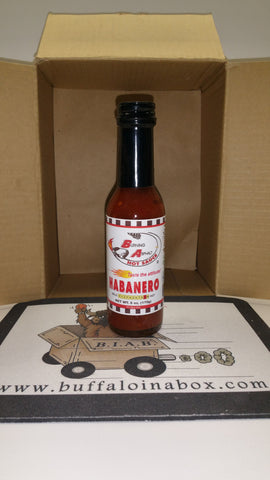 Burning Asphalt -Habanero Hot Sauce - (6oz) Glass