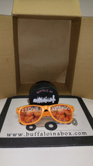 "I Love Wings" Wayfarer - Sunglasses - militic.top: Buffalo, NY Food Shipped